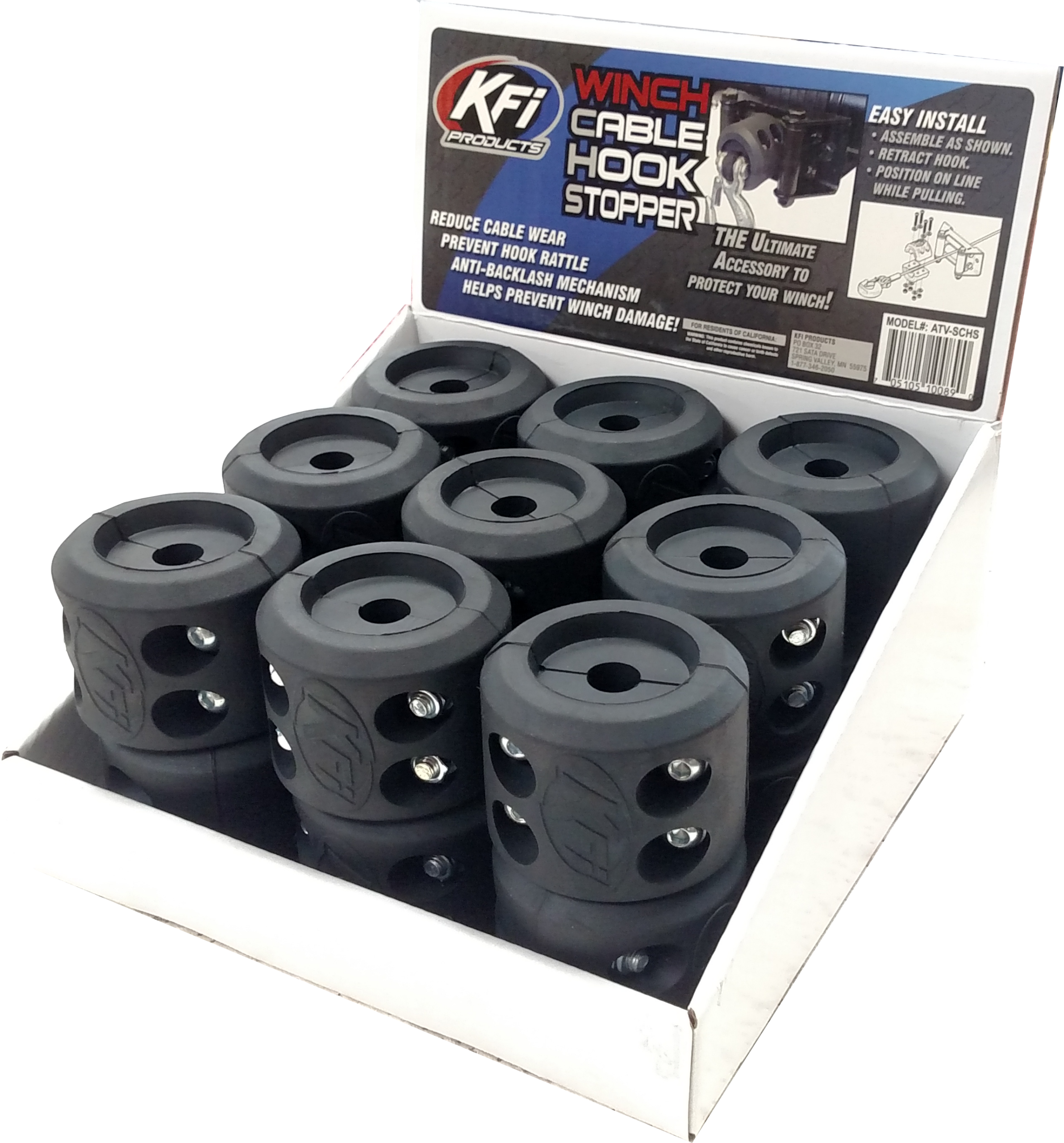 Winch Cable Stopper