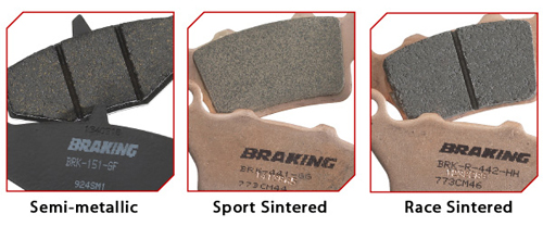 Semi-Metallic Brake Pads