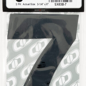 Super X Competition Stick-on Numbers