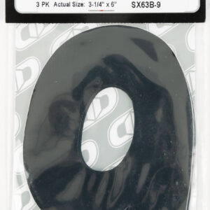 Super X Competition Stick-on Numbers