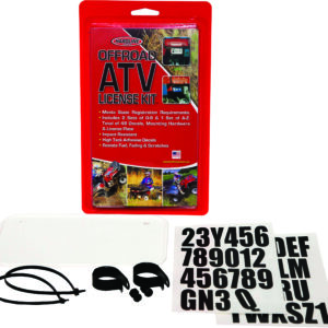 ATV License Plate Kit