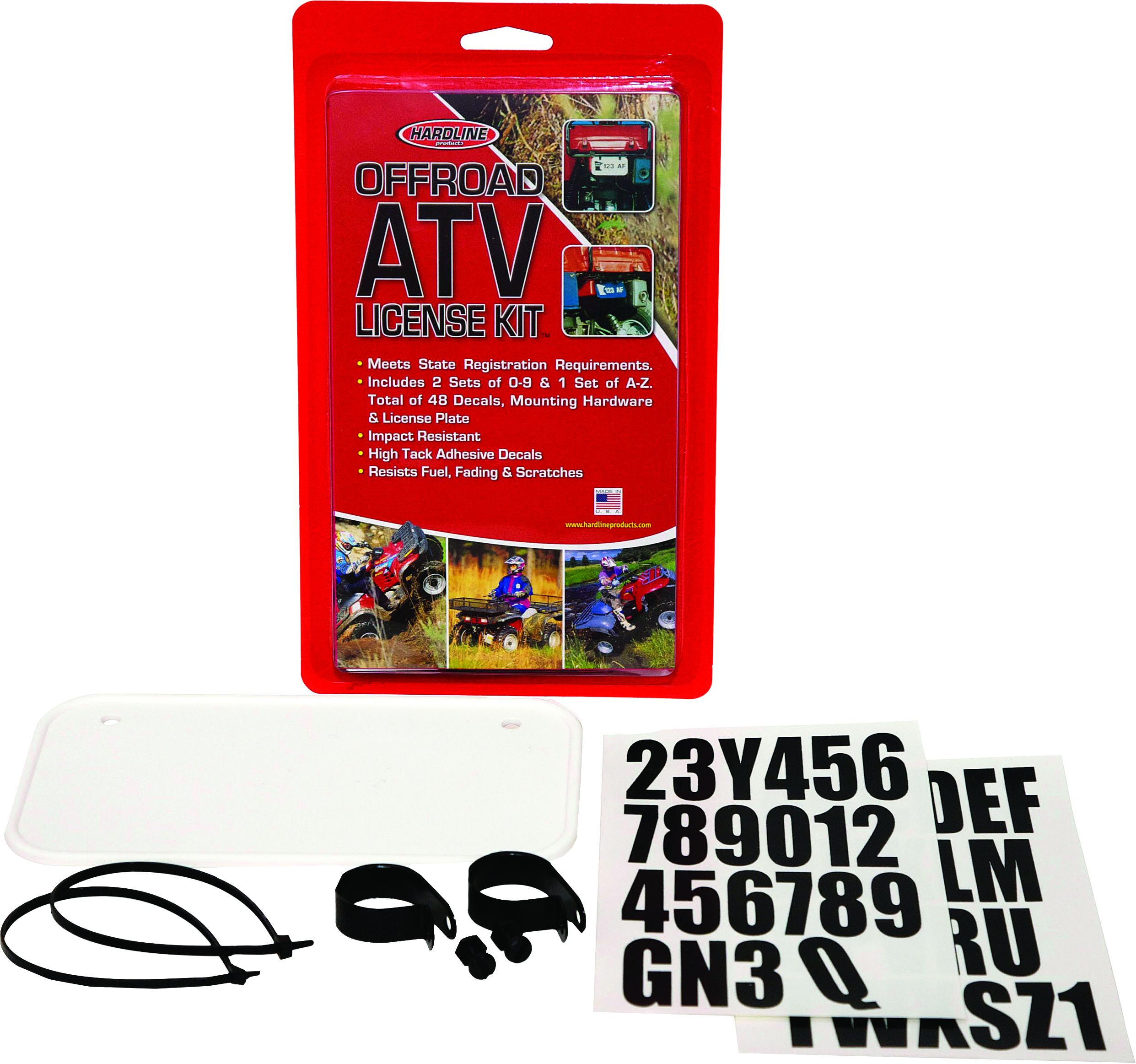 ATV License Plate Kit
