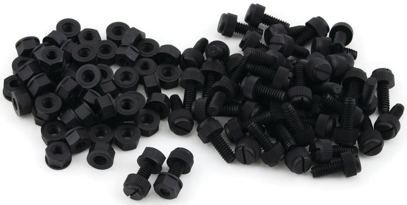 500/Pk Lic Plate Bolts W/Nuts