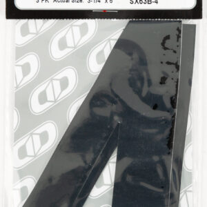 Super X Competition Stick-on Numbers