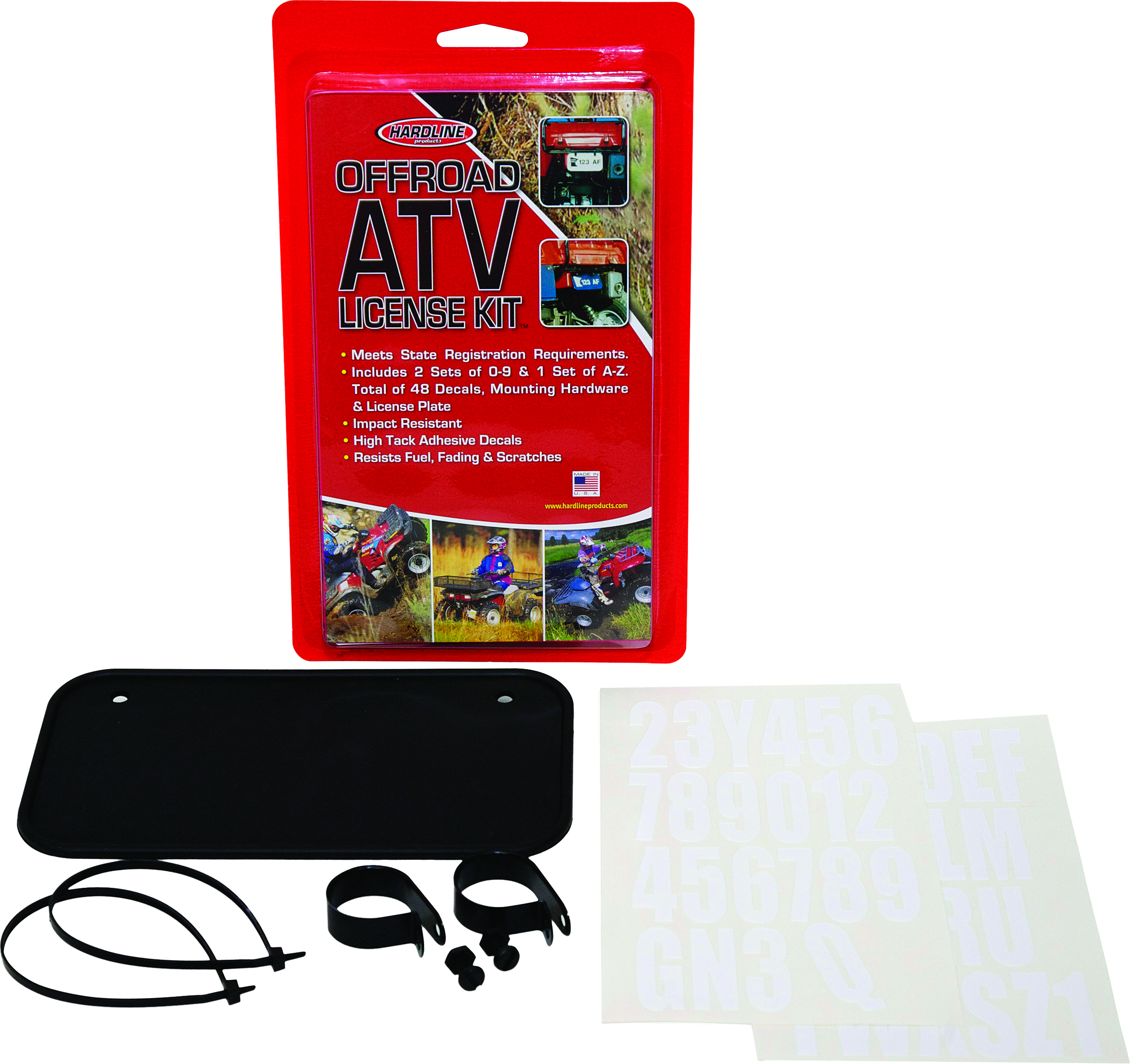 ATV License Plate Kit