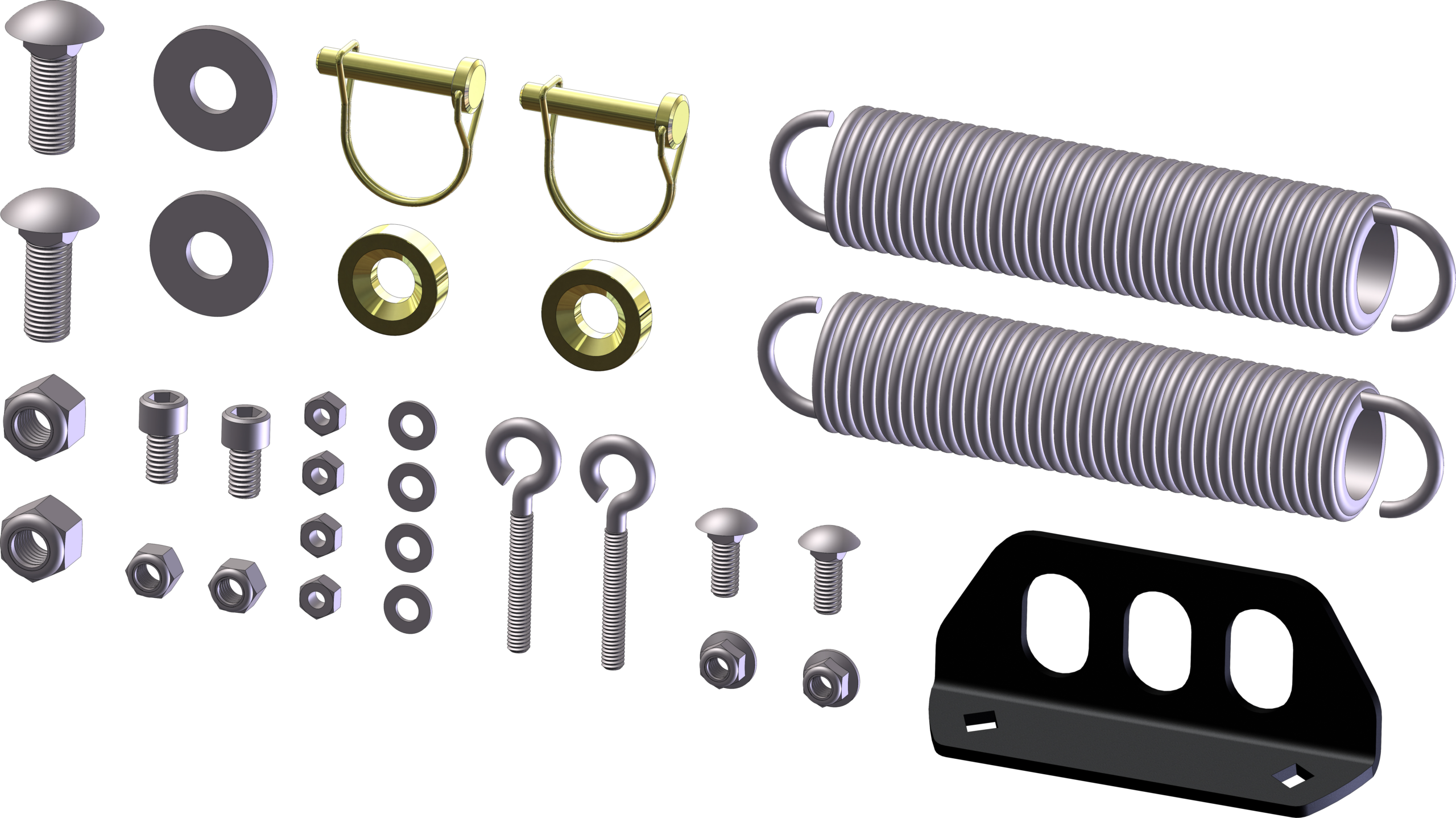 ATV Push Tube Hardware Kit
