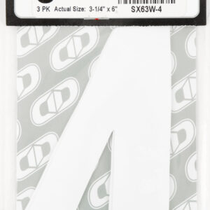 Super X Competition Stick-on Numbers