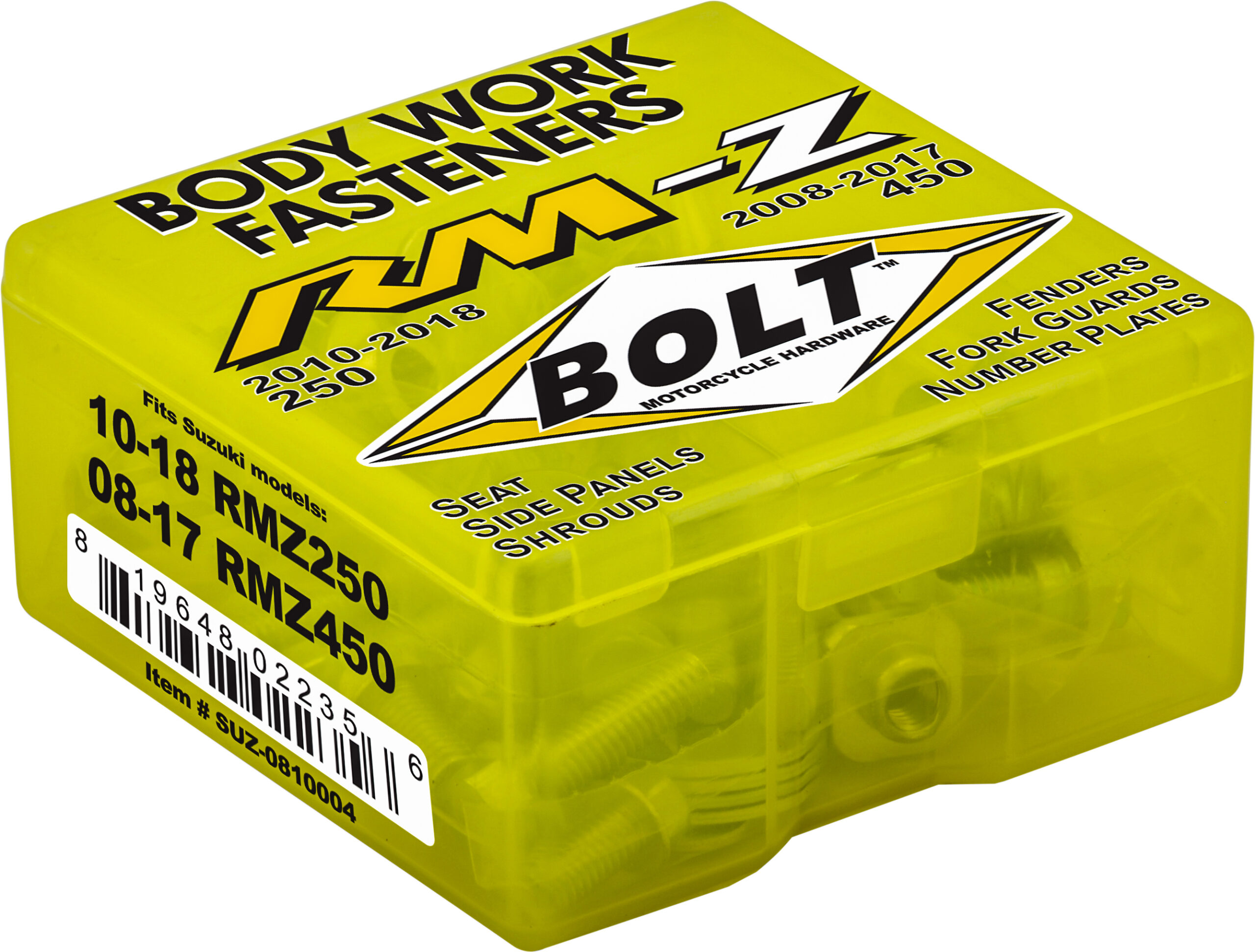 Full Body Work Fastener Kit