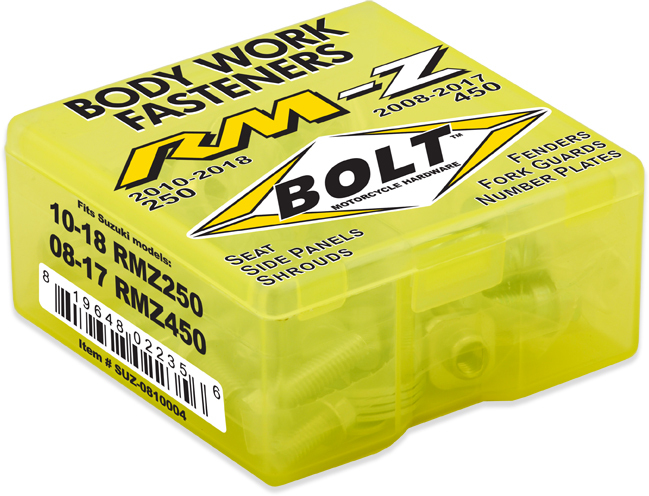 Full Body Work Fastener Kit